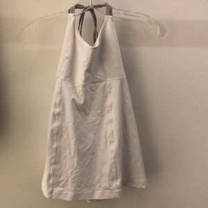 lululemon athletica Tops - Lululemon white with gray tank, sz 4, 64259 lululemon athletica Tops - Lululemon white with gray tank, sz 4, 64259